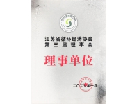 江蘇省循環(huán)經濟協(xié)會第三屆理事會理事單位